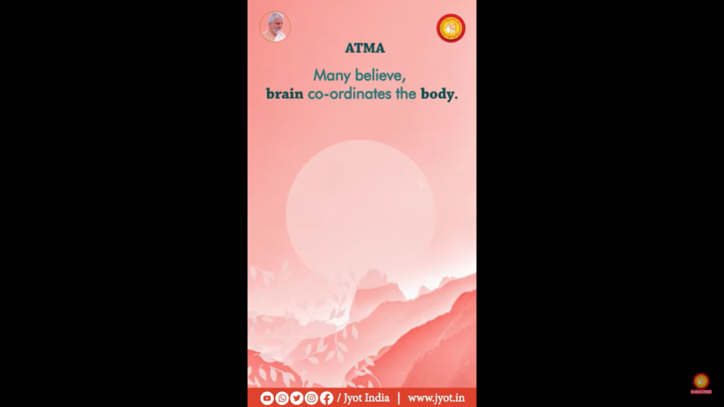 Many believes, brain co-ordinates the body | Atma 19