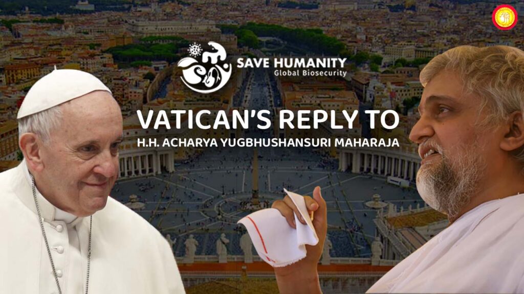 Vatican’s reply to Gachchadhipati Yugbhushansuriji