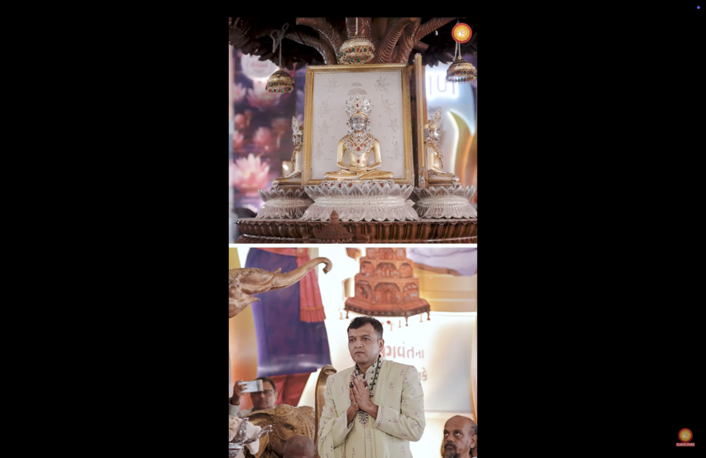 Maal of Shri Vineetbhai Bhandari- Pawapuri Updhan Mahotsav #jainsim #updhan #jain